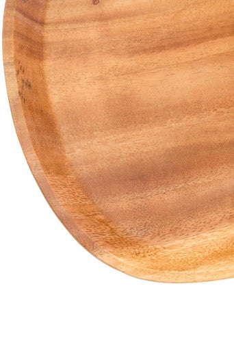 Acacia Large Curved Triangular Serving Dish