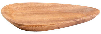 Acacia Small Curved Triangular Serving Dish