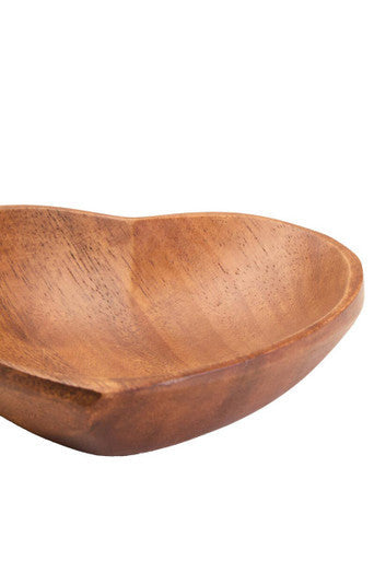 Acacia Heart Shape Serving Dish