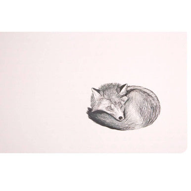Set of 2 Fox and Deer Placemats and Coasters