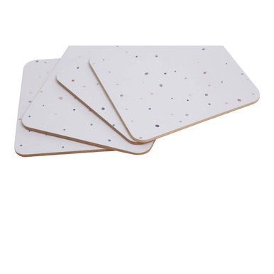Set of 4 Speckled Square Coasters