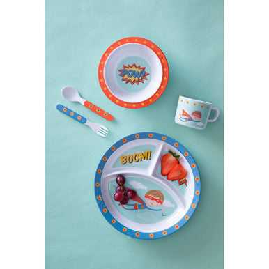Kids Superhero Dinner Set