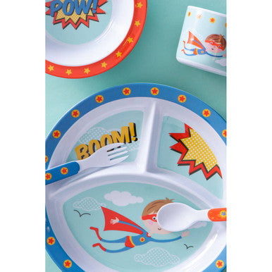 Kids Superhero Dinner Set