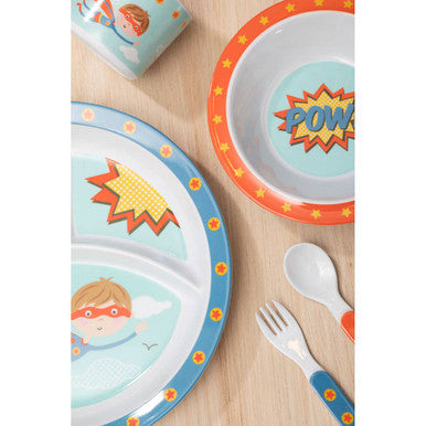 Kids Superhero Dinner Set