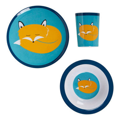 Kids Fox Dinner Set