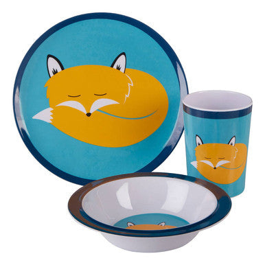Kids Fox Dinner Set