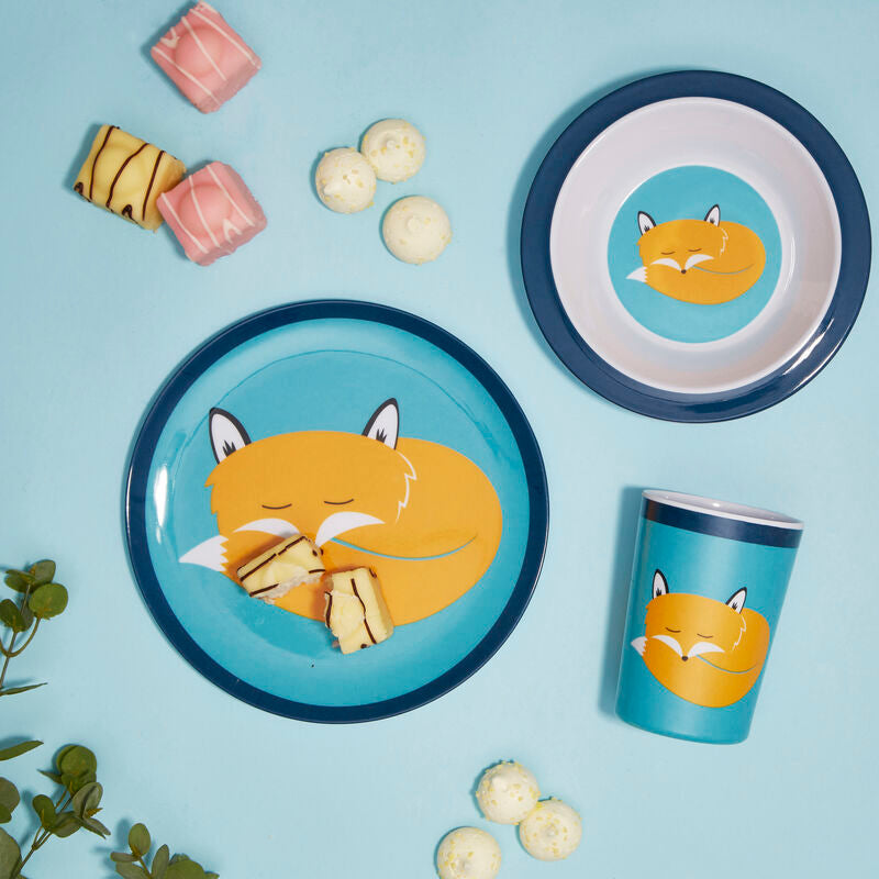 Kids Fox Dinner Set