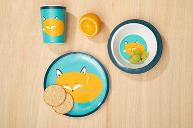 Kids Fox Dinner Set