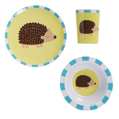 Kids Hedgehog Dinner Set