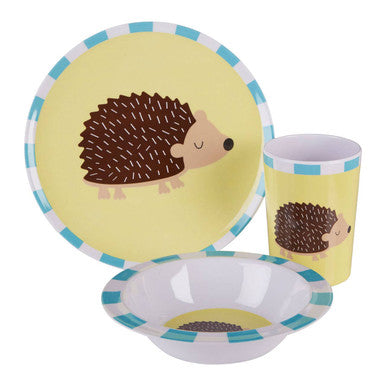 Kids Hedgehog Dinner Set