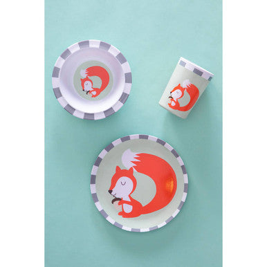 Kids Squirrel Dinner Set