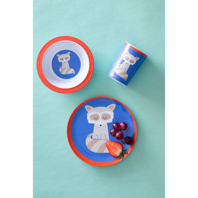 Kids Raccoon Dinner Set