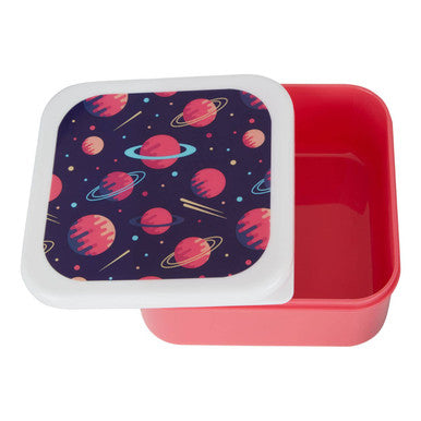 Set of 4 Space Design Lunch Boxes