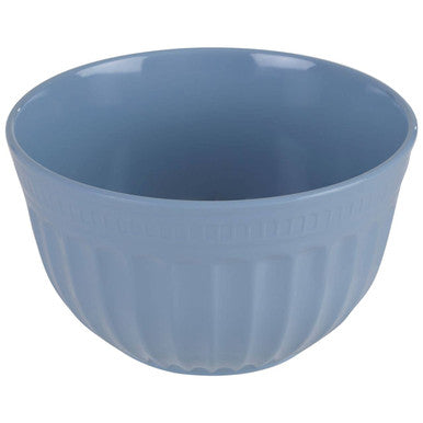 Blue Melamine Large Mixing Bowl