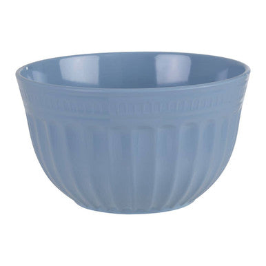 Blue Melamine Large Mixing Bowl