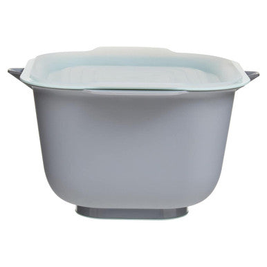 Bowl with Colander and Lid Set