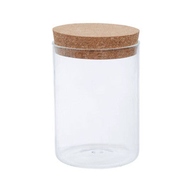 700ml Small Glass Jar with Cork Lid