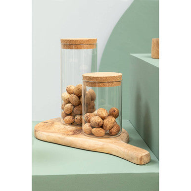 700ml Small Glass Jar with Cork Lid