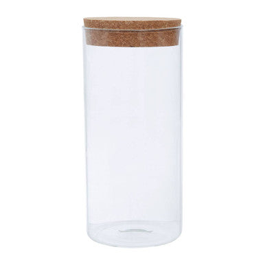 1300ml Large Glass Jar with Cork Lid