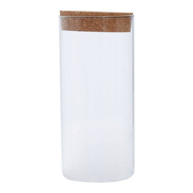 1300ml Large Glass Jar with Cork Lid