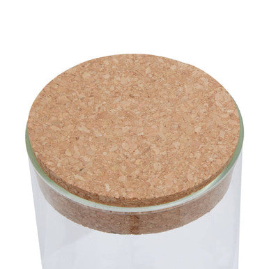 1300ml Large Glass Jar with Cork Lid