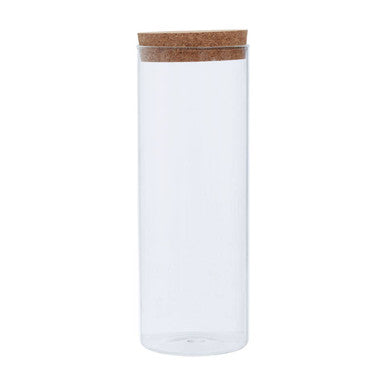 1600ml Extra Large Glass Jar with Cork Lid
