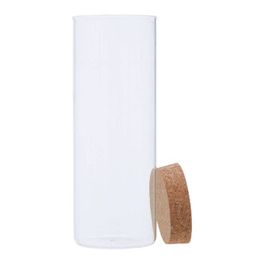 1600ml Extra Large Glass Jar with Cork Lid