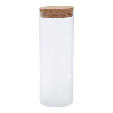 1600ml Extra Large Glass Jar with Cork Lid