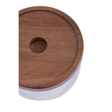 Glass Storage Jar with Acacia Lid 1260ml