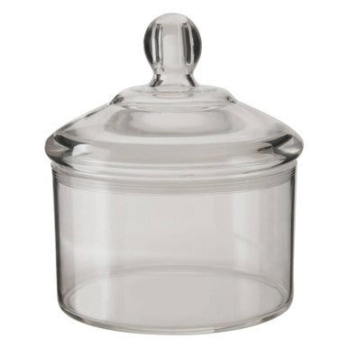 Transparent Round Storage Jar 800ml