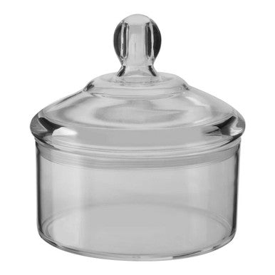 Transparent Round Storage Jar 600ml