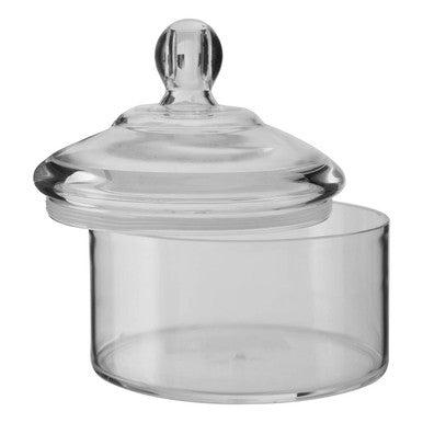 Transparent Round Storage Jar 600ml