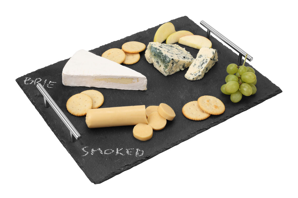 Large Tray with Stainless Steel Handles