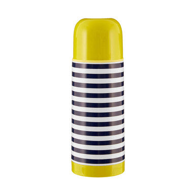 Blue Stripe 350ml Vacuum Flask