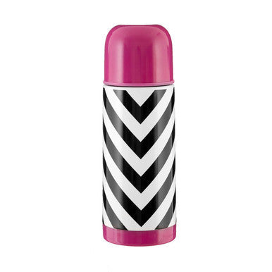 Two Tone Chevron 350ml Vacuum Flask