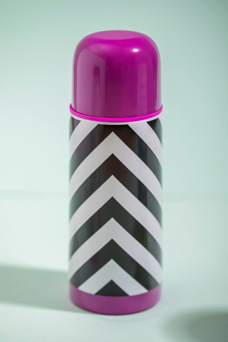 Two Tone Chevron 350ml Vacuum Flask