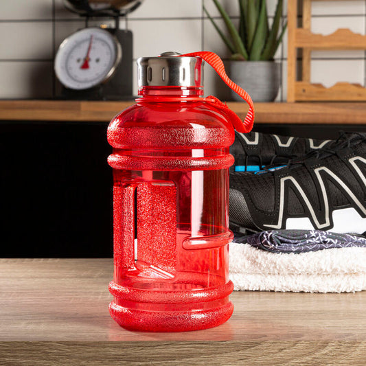 Red 1000ml Sports Drinking Bottle