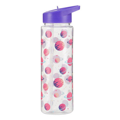 Kids Purple Space Water Bottle