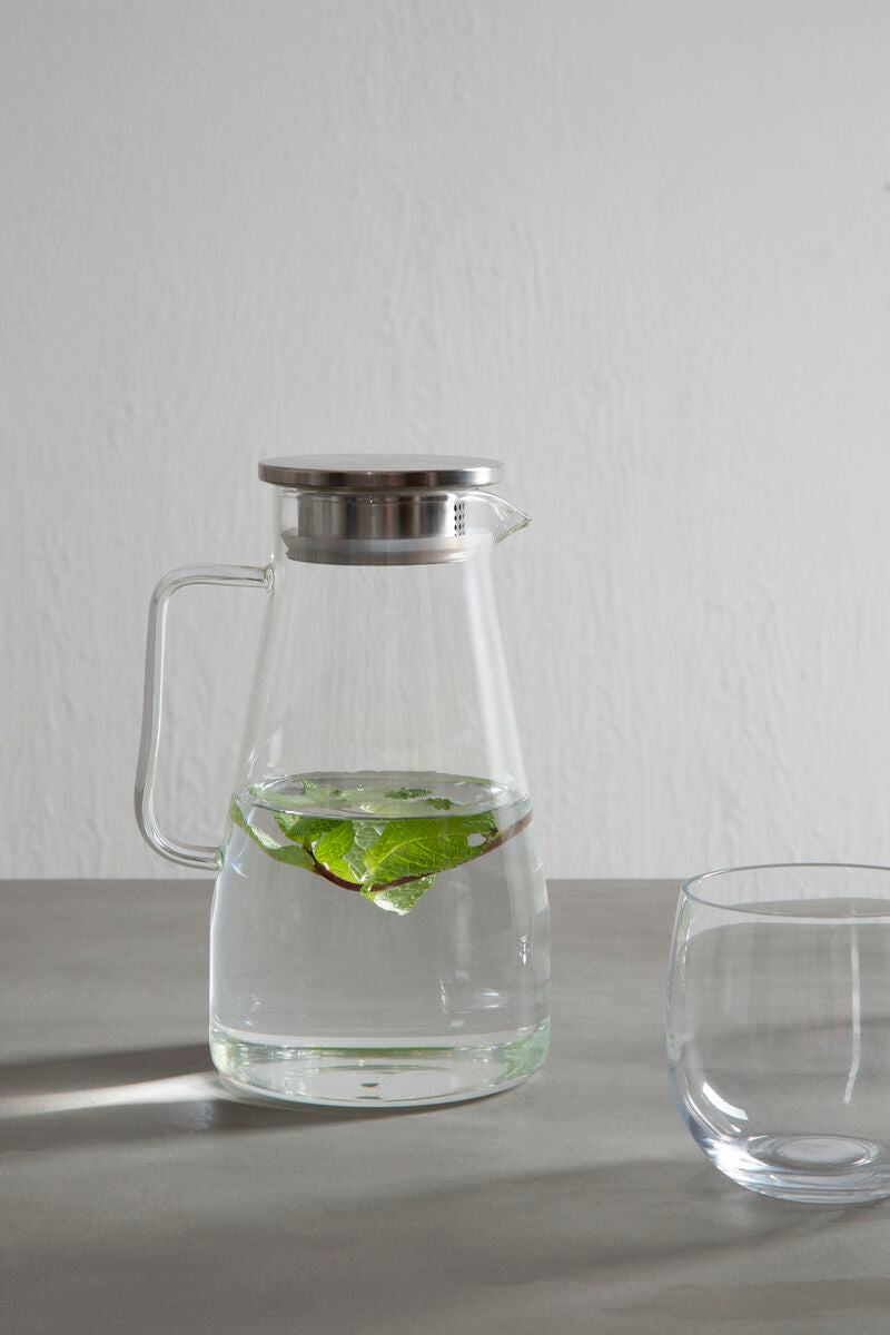Glass Jug 1800ml with Lid