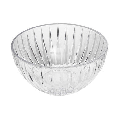 Large Clear Crystal Glass Bowl