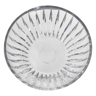Large Clear Crystal Glass Bowl