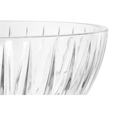 Large Clear Crystal Glass Bowl
