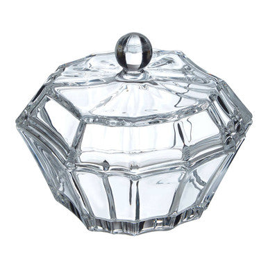 Clear Bathroom Storage Jar