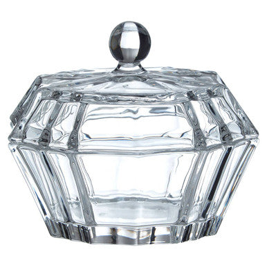 Clear Bathroom Storage Jar
