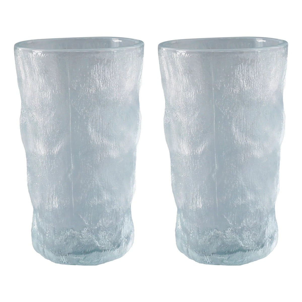 Set of 2: Lead-Free Juice Glasses, 330 ml, Transparent, Modern