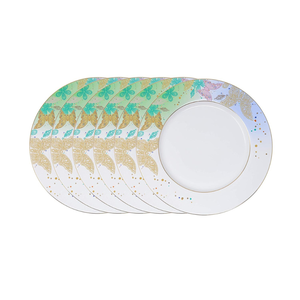 6 Pcs Dinner Plate Set, 27.4 cm