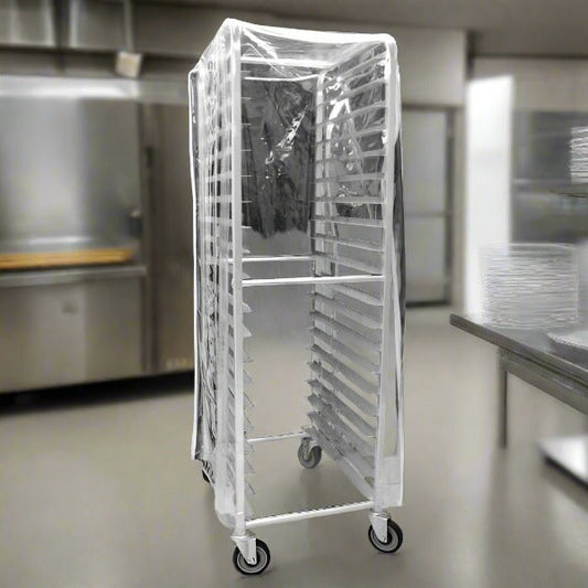 Clear Plastic Cover For 20 Tier Pan Rack Trolley