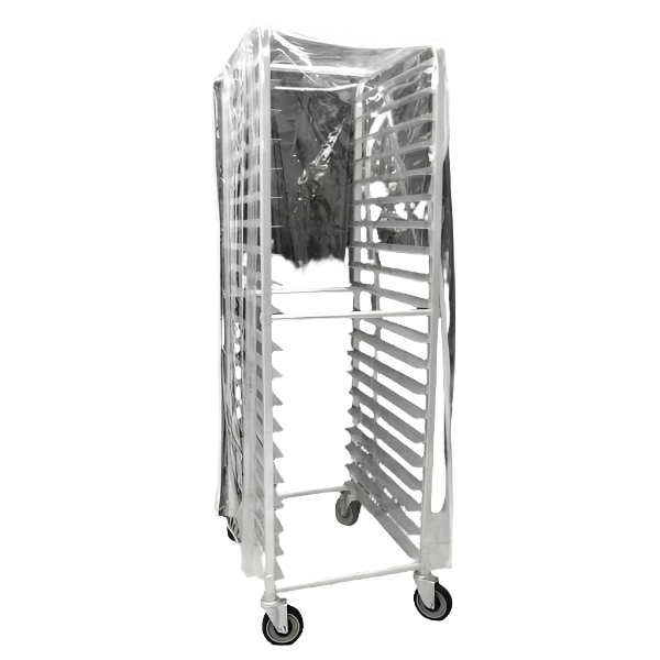 Clear Plastic Cover For 20 Tier Pan Rack Trolley