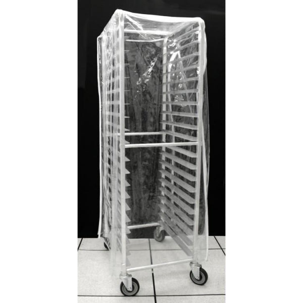 Clear Plastic Cover For 20 Tier Pan Rack Trolley