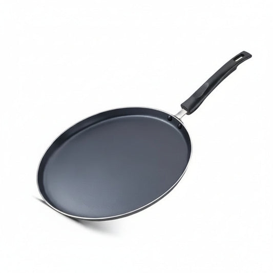 By Everyday Omni Non-Stick Tawa Low Oil Cooking Cool Touch Handle 28cm